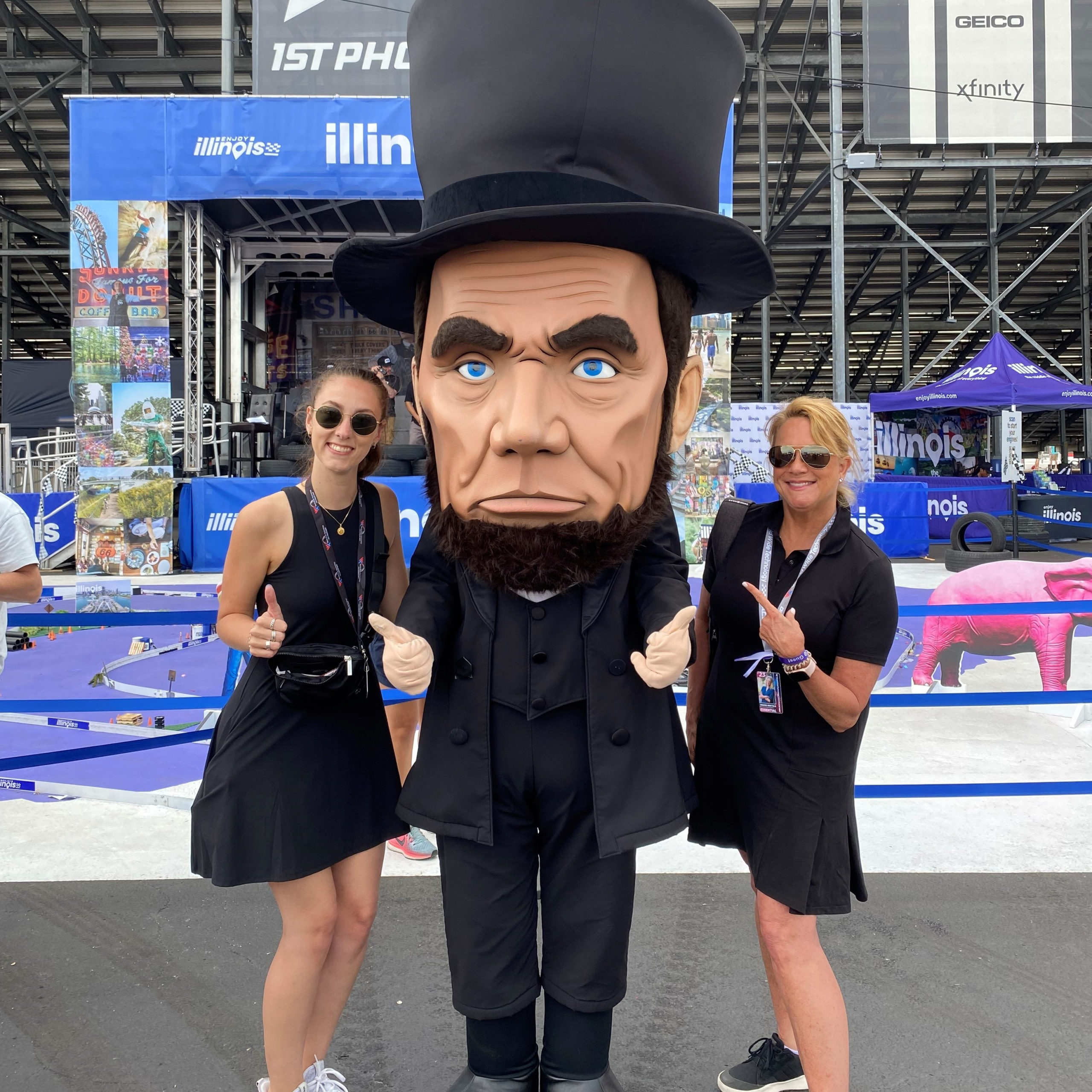 Oversized Abe Lincoln